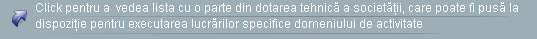 lista cu dotarea tehnica a RECORD SRL